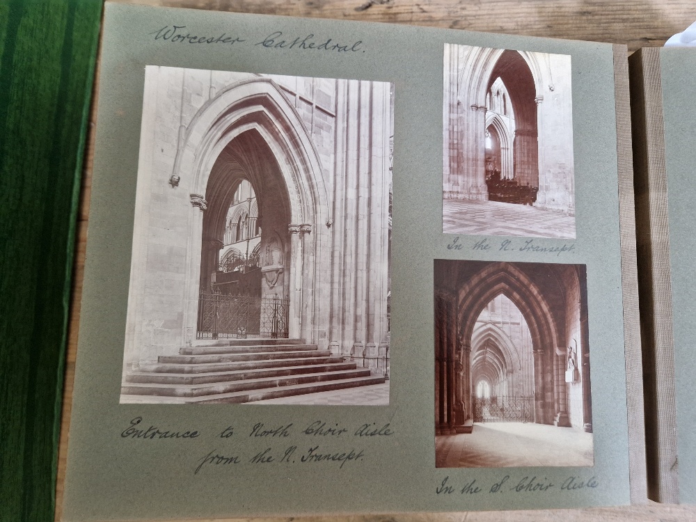 Six photograph albums containing architectural photographs of Cathedrals and churches, dating from - Image 10 of 63