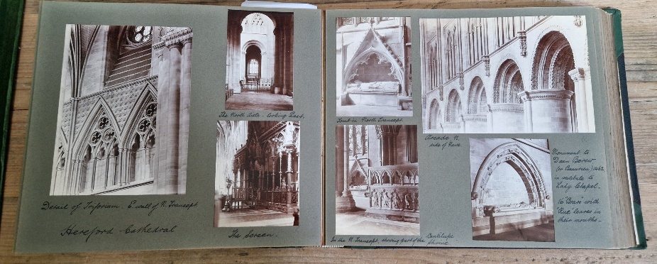 Six photograph albums containing architectural photographs of Cathedrals and churches, dating from - Image 17 of 63