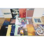 A selection of 20 mainly rock LPs including King Crimson, Soft Machine, Pink Floyd, Atomic