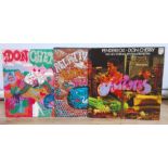 Three Don Cherry LPs comprising Don Cherry - Organic Music Society, gatefold stereo 2xLP, 1st