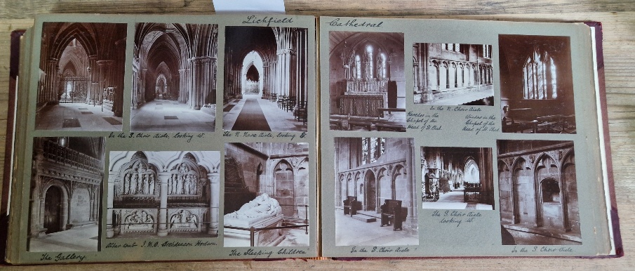 Six photograph albums containing architectural photographs of Cathedrals and churches, dating from - Image 48 of 63