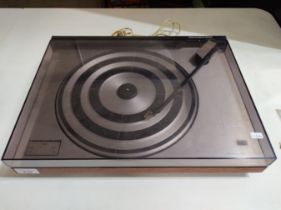 A Bang & Olufsen Beogram 1600 turntable.