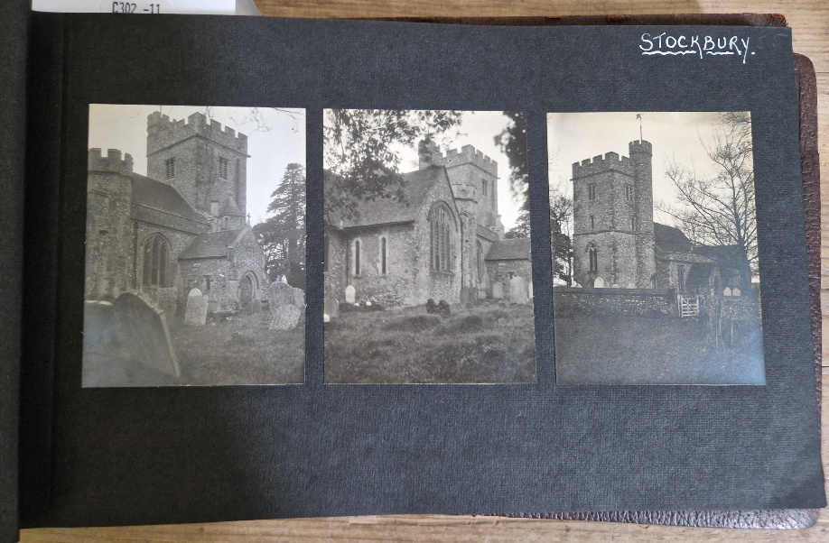 Six photograph albums containing architectural photographs of Cathedrals and churches, dating from - Image 56 of 63
