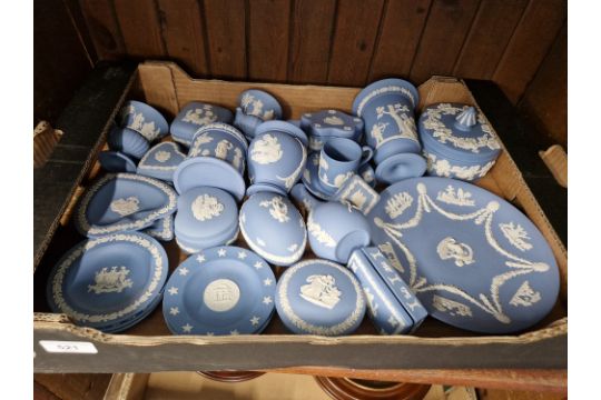 Wedgwood blue jasper wares - 26 items