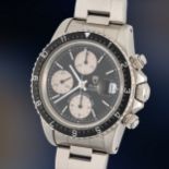 A GENTLEMAN'S SIZE STAINLESS STEEL ROLEX TUDOR OYSTERDATE AUTOMATIC CHRONO TIME "BIG BLOCK"