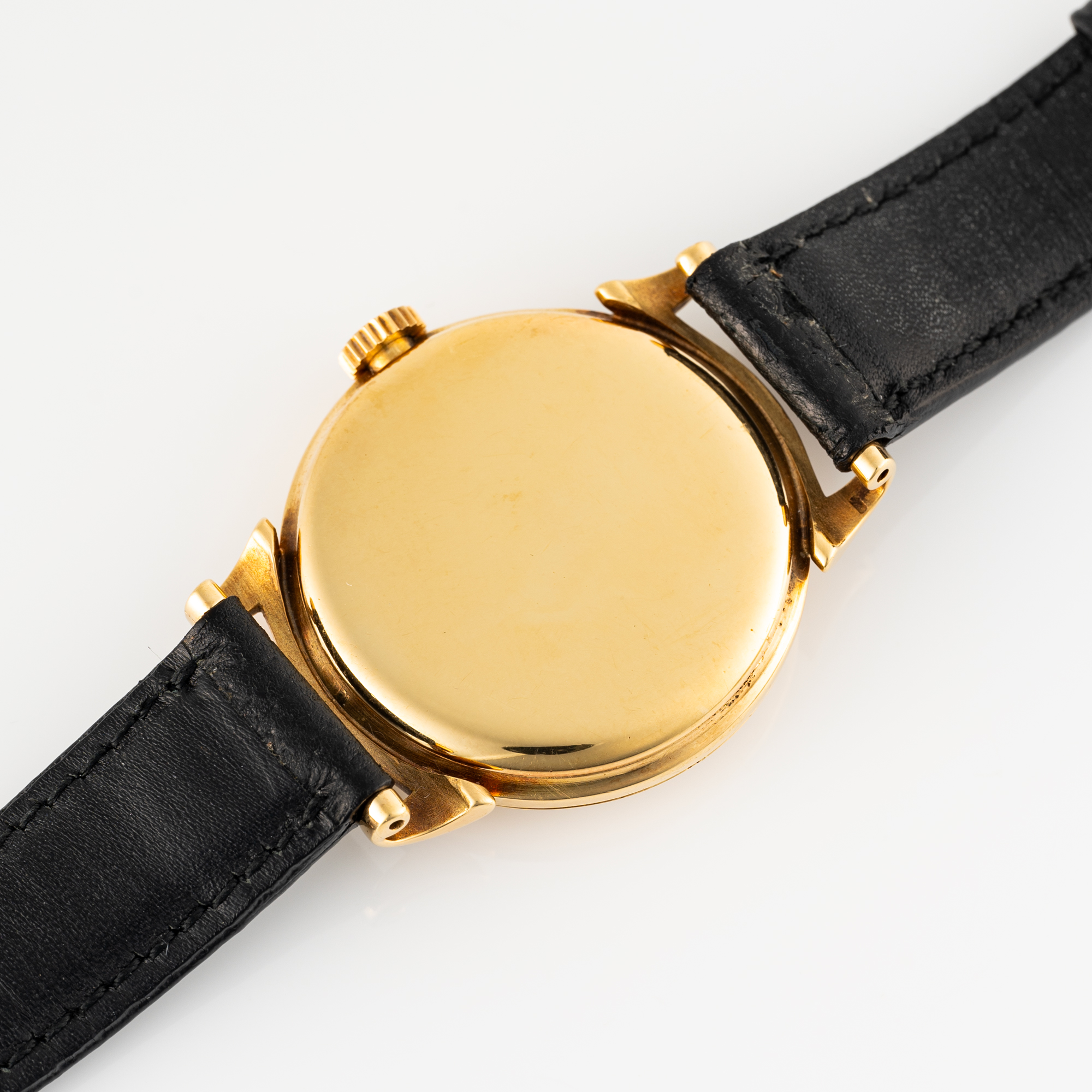 A GENTLEMAN'S SIZE 18K SOLID YELLOW GOLD PATEK PHILIPPE WRIST WATCH CIRCA 1950s, REF. 1491 CASE WITH - Image 7 of 8