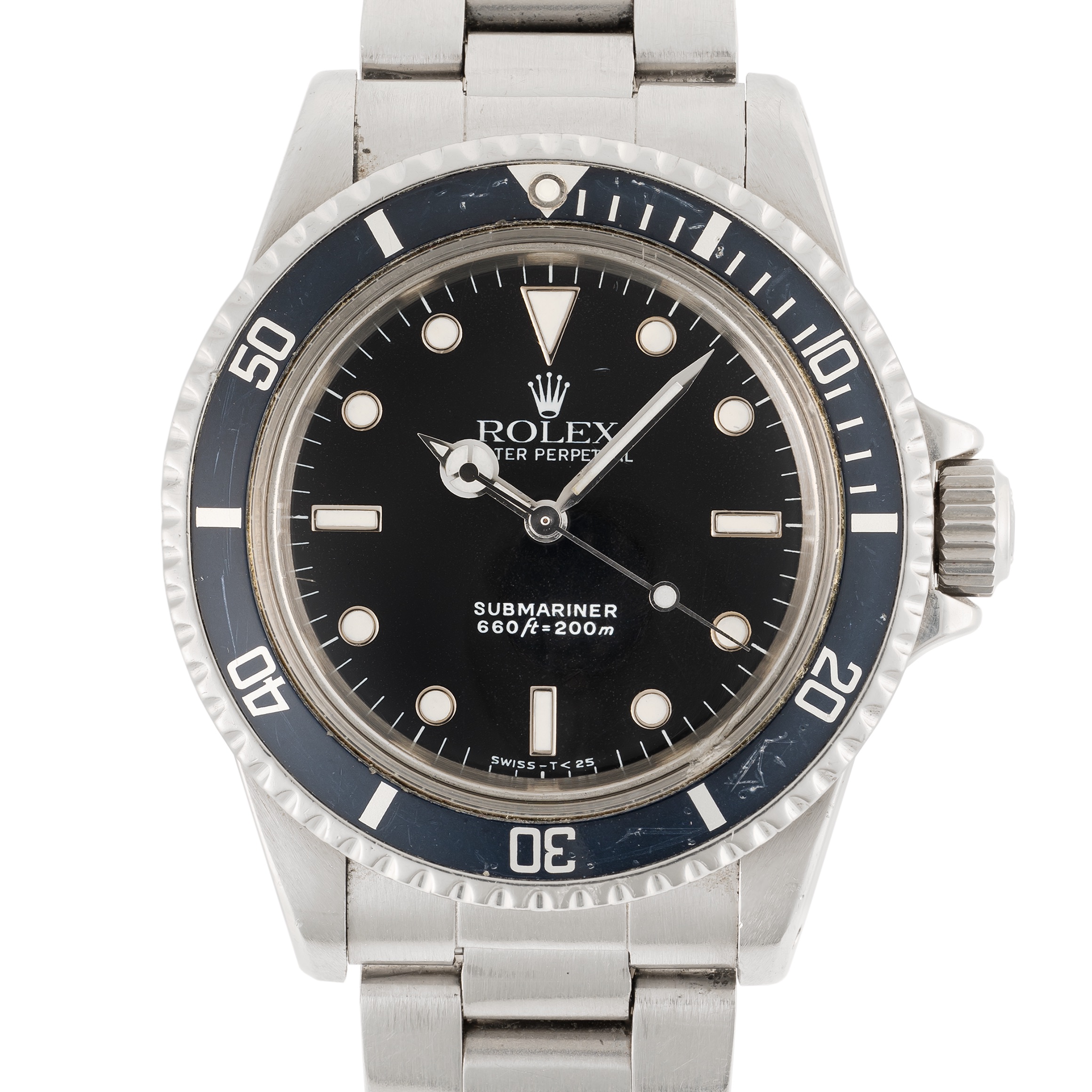 A GENTLEMAN'S SIZE STAINLESS STEEL ROLEX OYSTER PERPETUAL SUBMARINER WRIST WATCH CIRCA 1989, REF. - Image 10 of 10