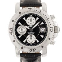 A GENTLEMAN'S SIZE MONTBLANC SPORT 200 METERS AUTOMATIC CHRONOGRAPH WRIST WATCH  CIRCA 2010, REF.