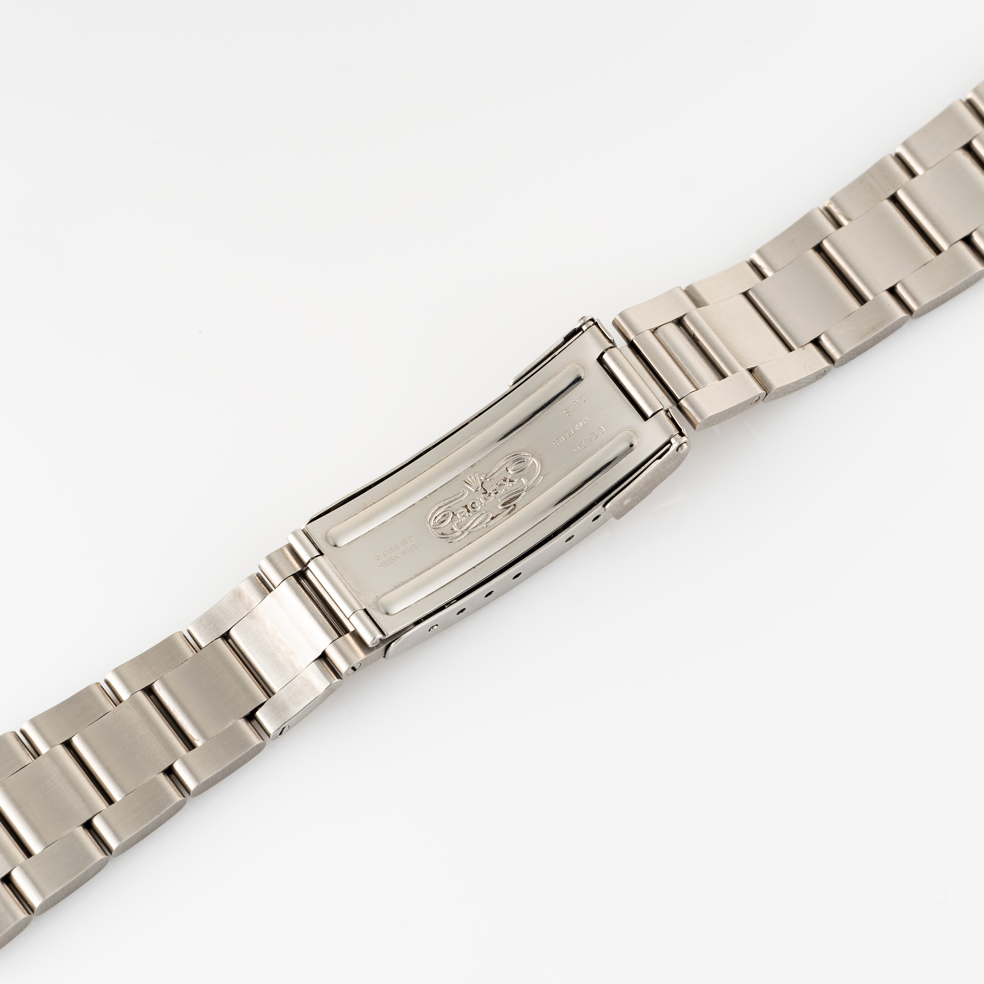 A STAINLESS STEEL 20MM ROLEX OYSTER SUBMARINER SERVICE BRACELET CIRCA 1991, REF. 93150 FOR - Bild 3 aus 6