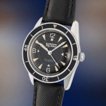 A RARE GENTLEMAN'S SIZE BLANCPAIN FIFTY FATHOMS ROTOMATIC DIVERS WRIST WATCH CIRCA 1950s, THIS WATCH