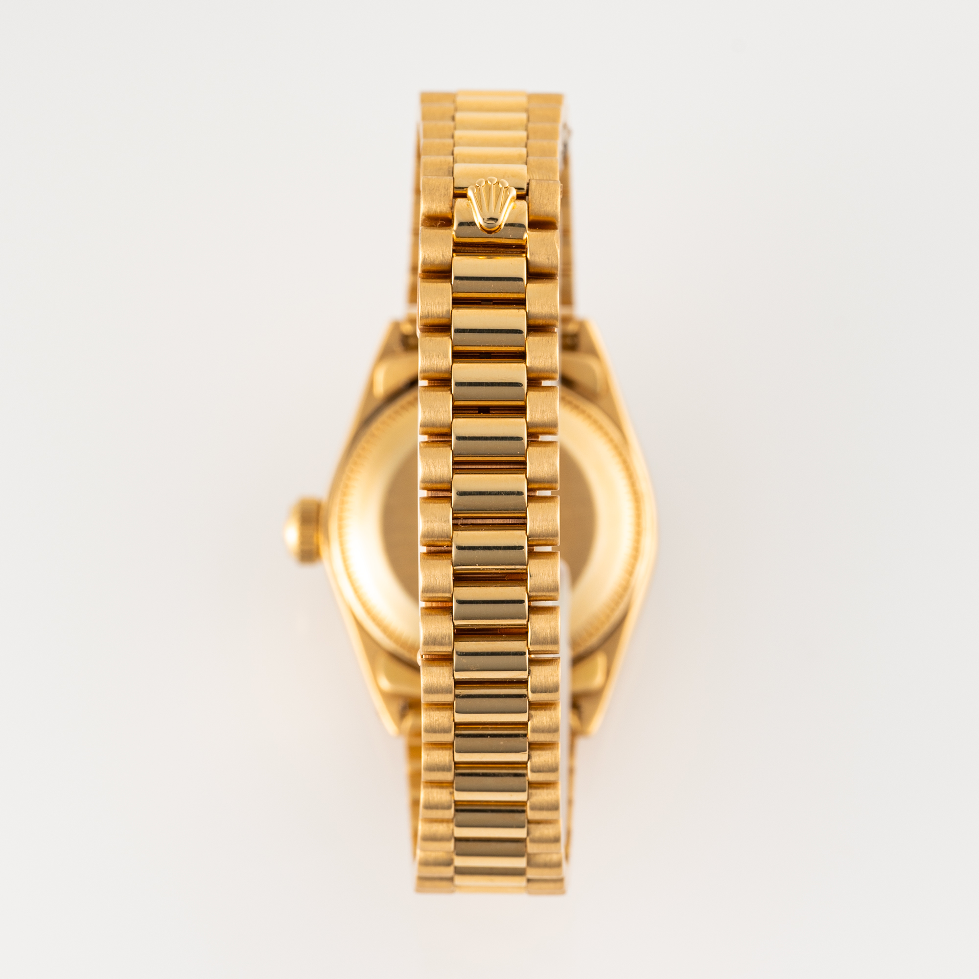 A LADY'S 18K SOLID GOLD ROLEX OYSTER PERPETUAL DATEJUST BRACELET WATCH CIRCA 1979, REF. 6917/8 - Image 9 of 9