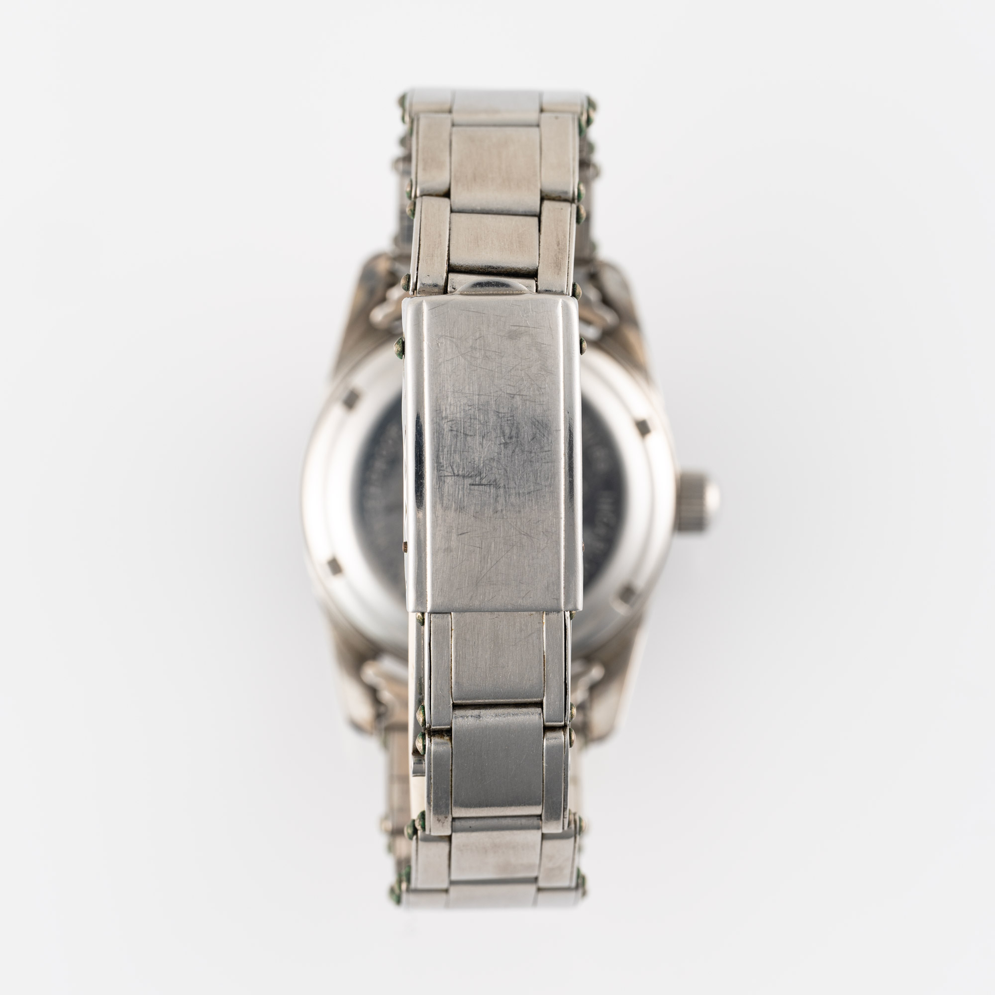 A MEDIUM SIZE STAINLESS STEEL TITUS CALYPSOMATIC DIVERS BRACELET WATCH CIRCA 1960s, REF. 7110 WITH - Image 7 of 9