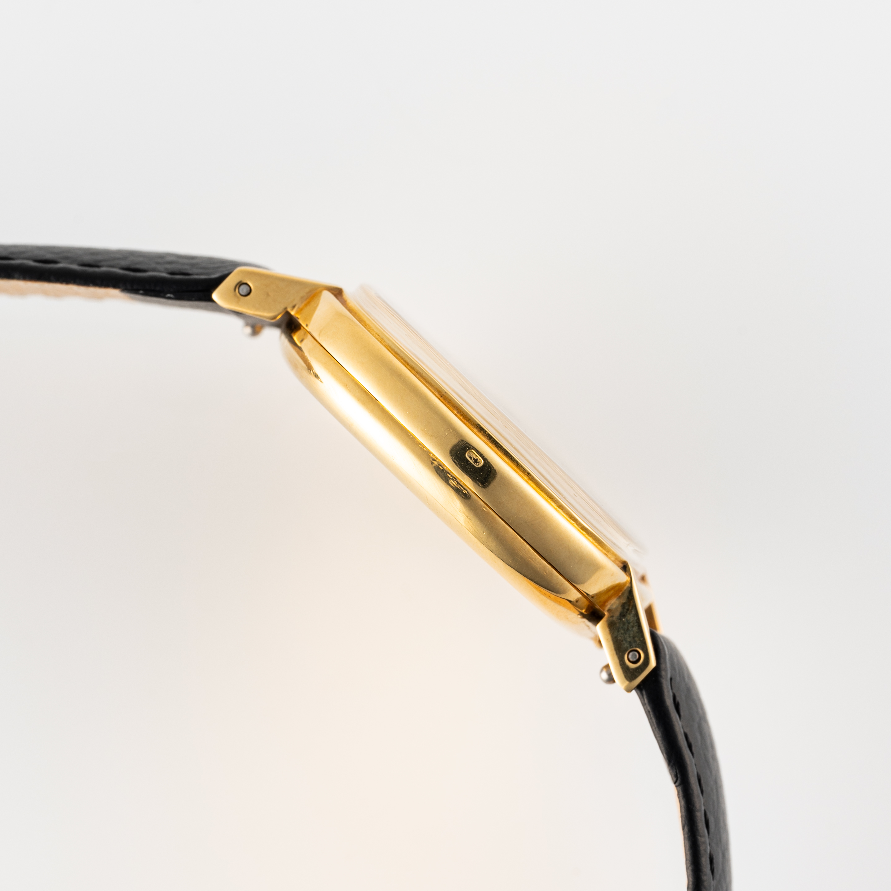 A RARE GENTLEMAN'S LARGE SIZE 18K SOLID GOLD OMEGA DE VILLE AUTOMATIC DATE WRIST WATCH CIRCA 1973, - Image 6 of 9