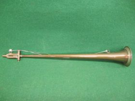 DRGM Signal horn featuring a single valve - total length 32", bell dia of 5" Please note