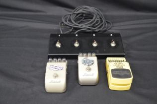 Marshall BB-2 Bluesbreaker pedal together with Marshall EH-1 Echohead delay pedal (all sold as seen)