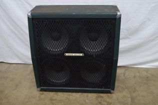 Vintage Trace Elliott green cased loud speaker (sold as seen) Please note descriptions are not