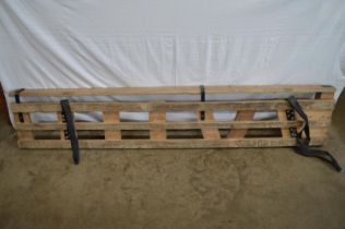 Wooden piano movers sled or sleigh - 204cm long Please note descriptions are not condition