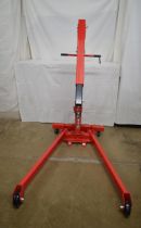 Clarke Strongarm engine hoist (incomplete) Please note descriptions are not condition reports,