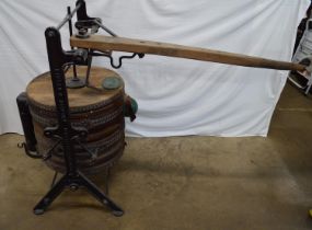 Linley & Bingham blacksmiths bellows Please note descriptions are not condition reports, please