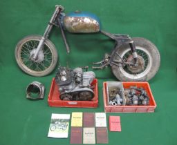 1950's Royal Enfield Constellation. Registration No. Chassis No. 10074. Engine No. SM6916. 700cc
