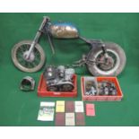 1950's Royal Enfield Constellation. Registration No. Chassis No. 10074. Engine No. SM6916. 700cc