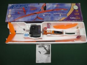 Aerobird radio controlled stunt plane with instructions from Hobby Zone, - plane 30" long, used