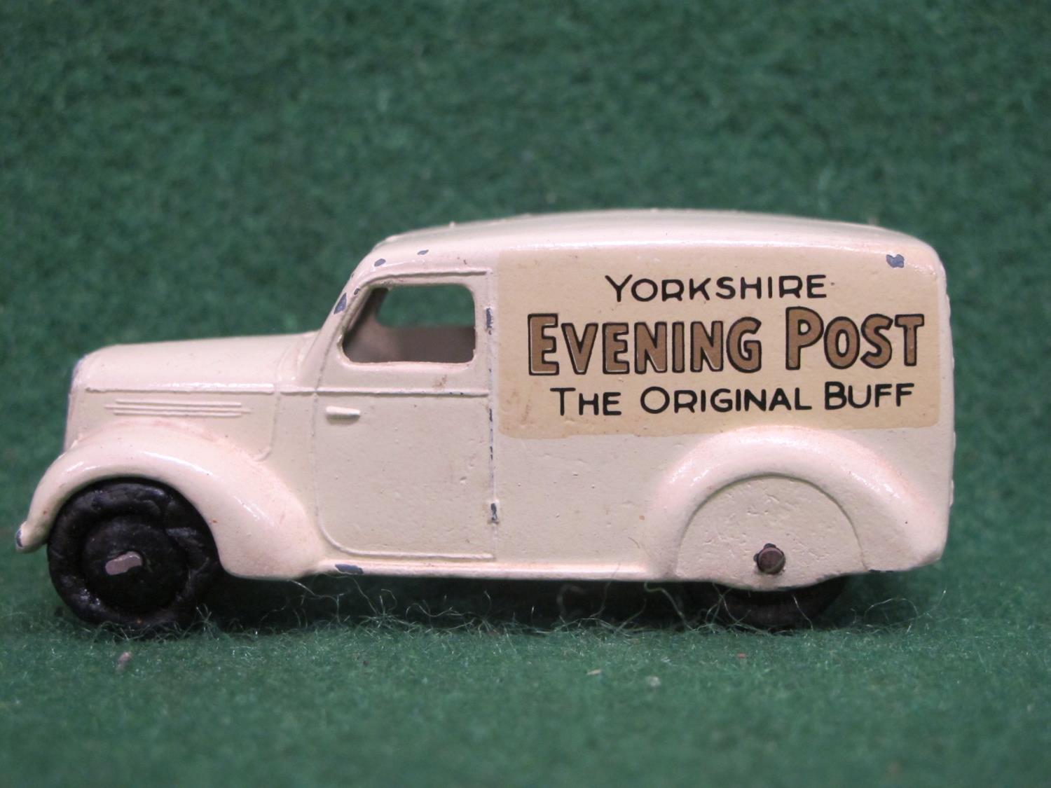 Post-war Dinky 280E Delivery Van in cream with Yorkshire Evening Post-The Original Buff transfer wi - Image 3 of 6