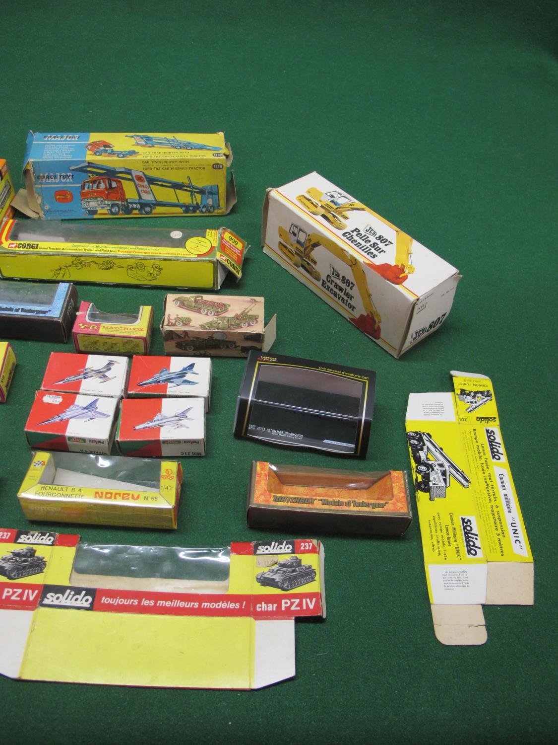 Quantity of EMPTY model vehicle boxes for Solido, NZG, Corgi, Matchbox, Polistil, Lone Star, Budgie, - Bild 3 aus 4