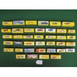 Thirty eight boxed mid 2000's diecast Dinky cars (made for Atlas in China), these reproductions of