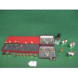Quantity of 1980's/1990's and 2001 painted metal Britains and Steadfast soldiers to include: boxed
