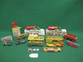 Quantity of boxed and loose diecast vehicles from Crescent, Budgie and Benbros Qualitoy to