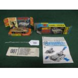 1960's boxed Corgi 261 James Bond's Aston Martin with inner pictorial stand, gold car with metal