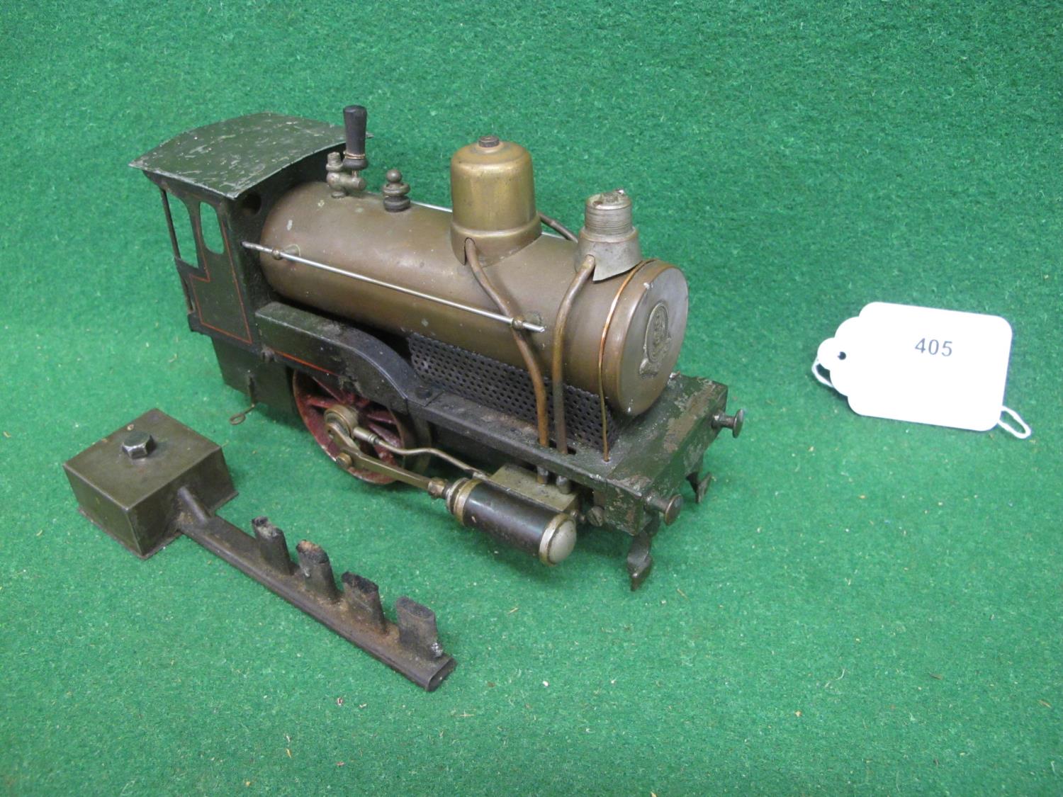 Early Bing Gauge 1 live steam German 2-2-0 locomotive with double acting fixed cylinders - Image 7 of 7
