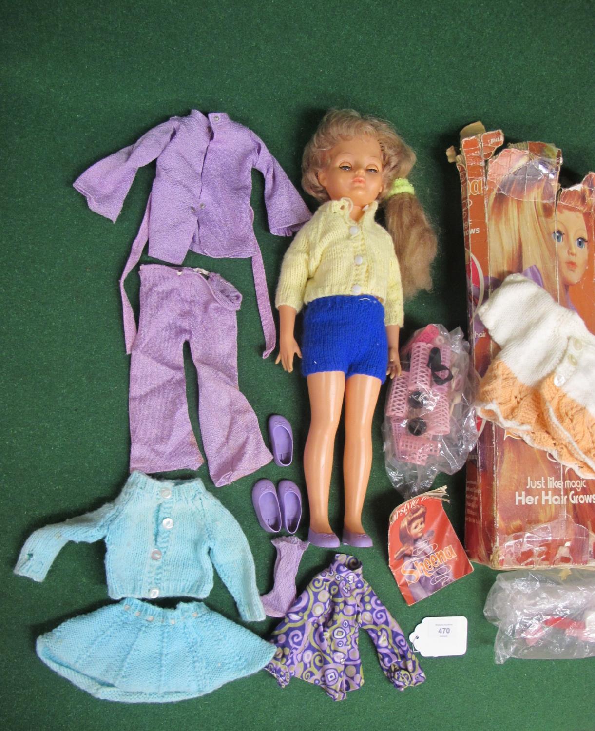 Two Palitoy Sheena dolls with the Like Magic Growing Hair. Includes 1970's fashion, curlers, - Image 2 of 3