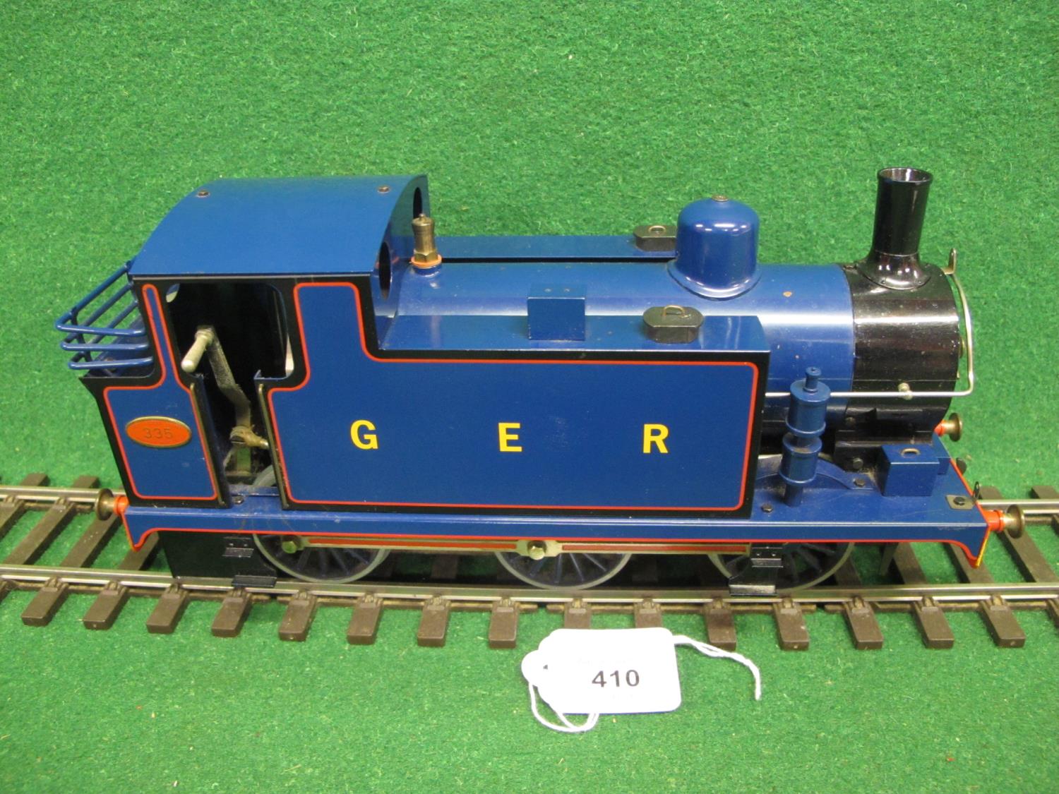 Gauge 1 Aster Made For Fulgurex live steam 0-6-0 side tank locomotive No. 335 in Great Eastern - Image 2 of 7