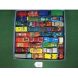 Tray of approx thirty four 1970's-2000's Mattel Hot Wheels vehicles Please note descriptions are not