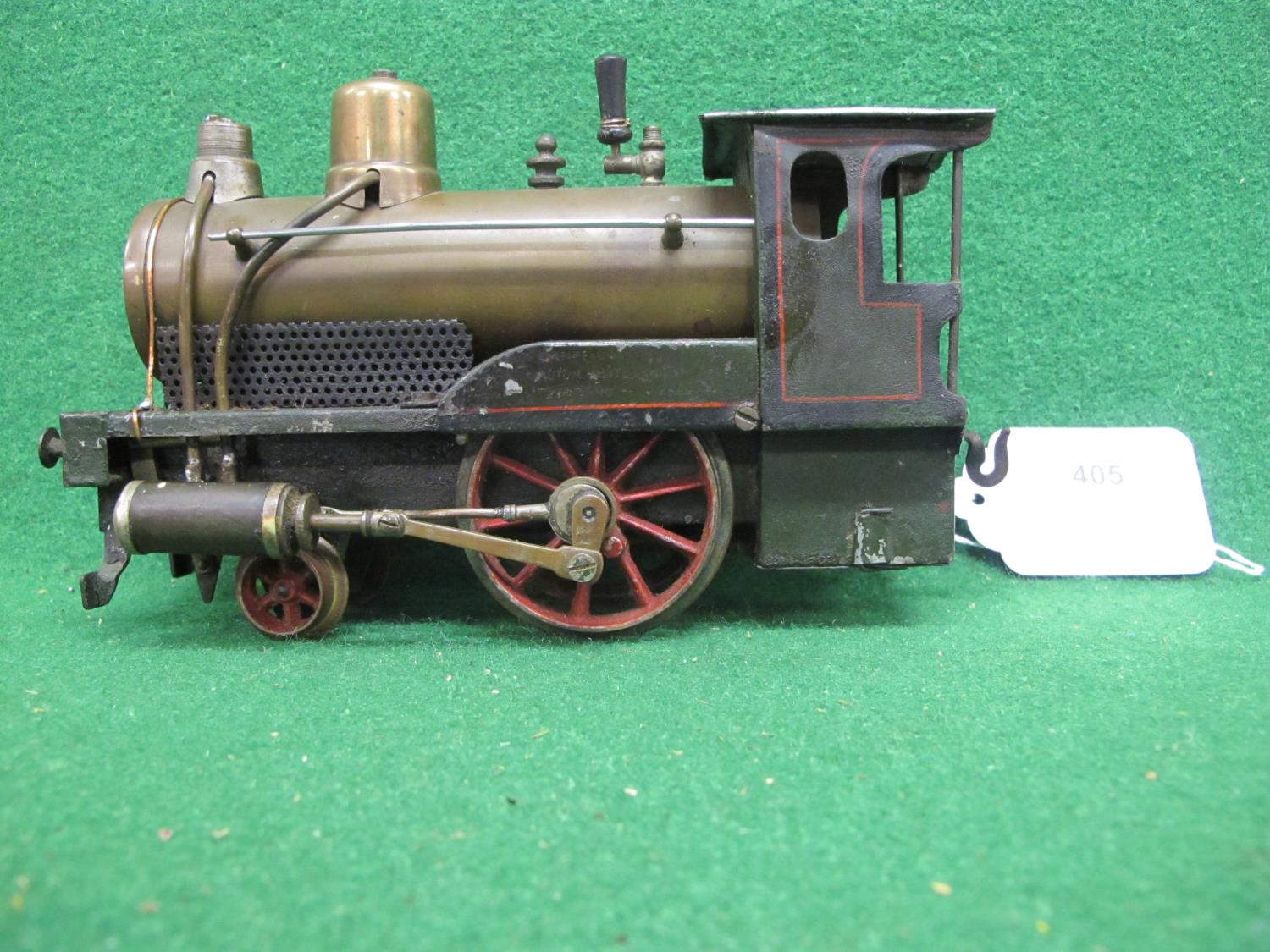 Early Bing Gauge 1 live steam German 2-2-0 locomotive with double acting fixed cylinders - Image 2 of 7