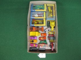 Box of 1960's/1970's Lesney/Matchbox diecast vehicles, some in rough boxes, to include: K2 Esso