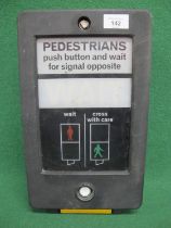 Pedestrian crossing push button Wait/Cross With Care unit for post mounting - 8.5" x 14.5" x 4.5"