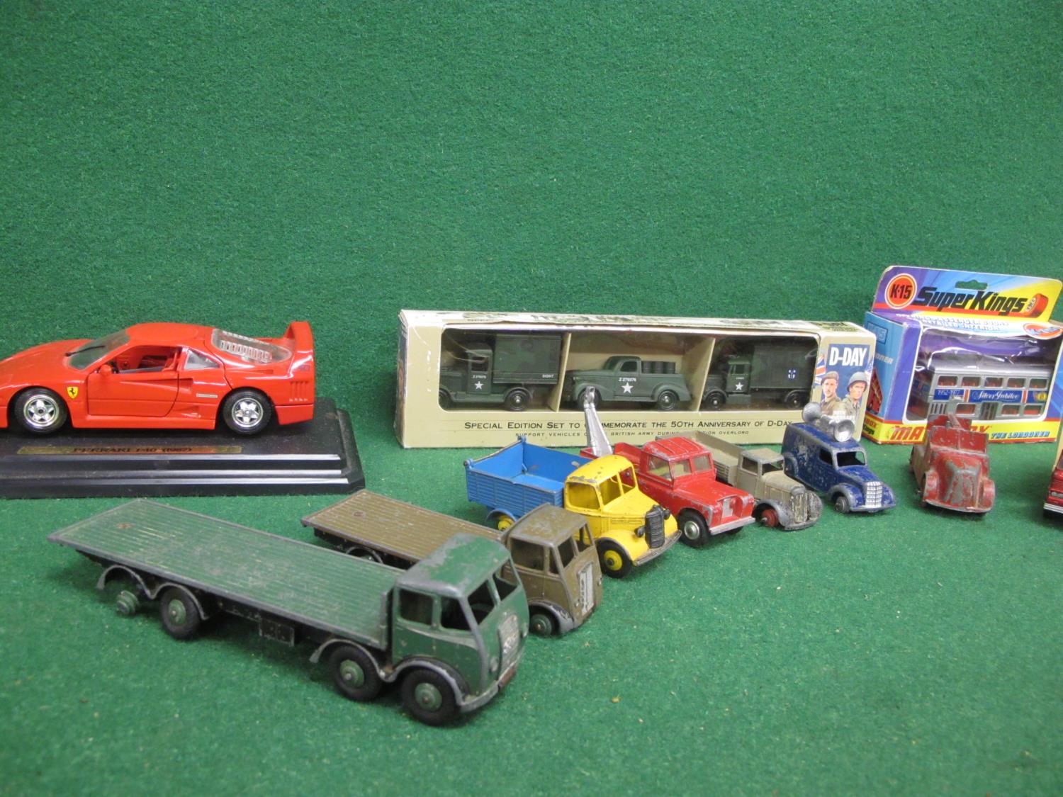 Mixed lot of vehicles from Dinky, Matchbox, Charbens, Burago, Lledo and Corgi to include: Dinky - Image 3 of 3