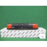 1980's/1990's Lima HO scale CoCo diesel locomotive No. 1401 in DSB black and red livery, contained