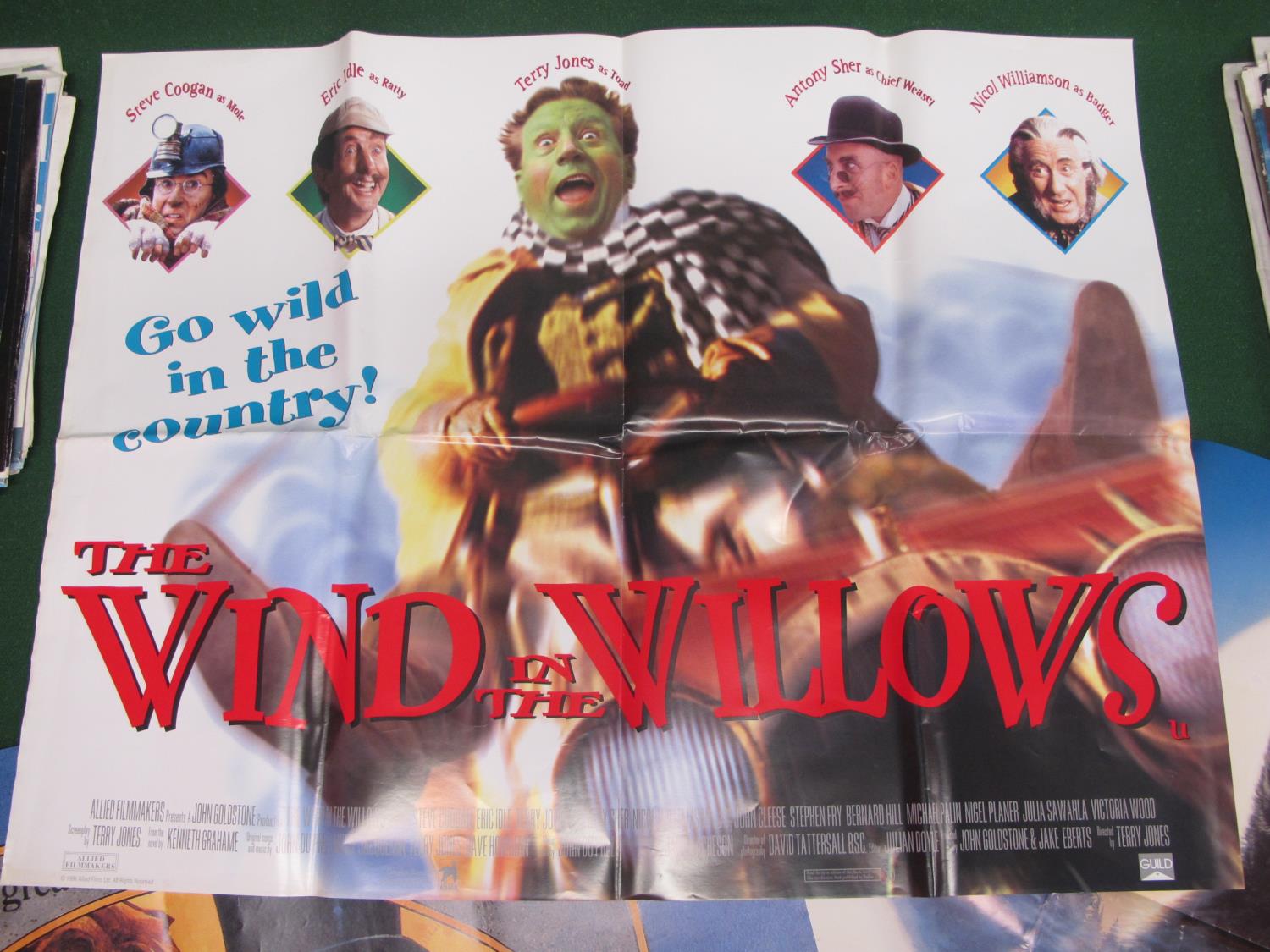 Thirty five 1980's/1990's quad film posters (folded) to include: War Of The Roses, White Fang, Wilt, - Image 3 of 3