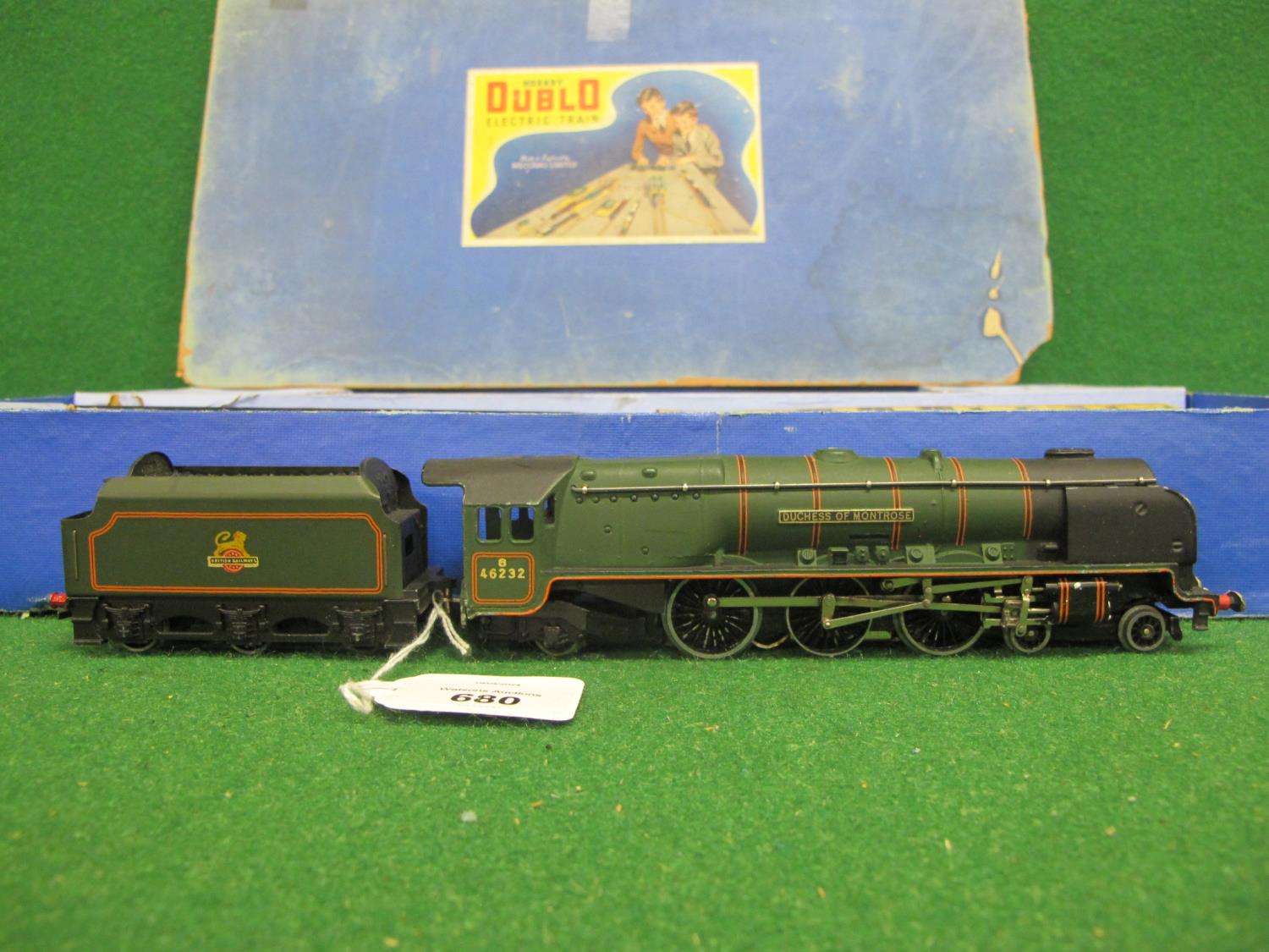 1954-1958 HD 3 Rail Passenger Train Set containing: 8P 4-6-2 tender locomotive No. 46232 Duchess - Image 3 of 3