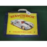 Matchbox Series collectors case containing four trays of forty eight 1960's/1970's vehicles to