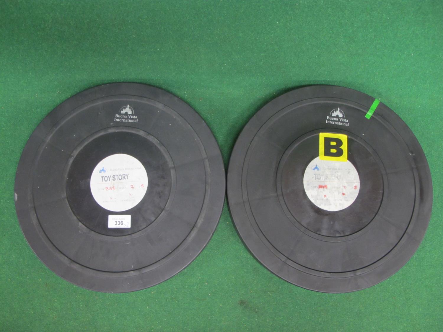 Cased 35mm film reels 1 & 2 (of 5)Copy 8149 for Buena Vista International Toy Story - 14.75" dia - Image 2 of 3