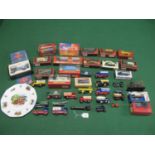 Thirty seven boxed and loose metal and plastic steam lorry models from: Matchbox, Days Gone and