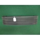 Jensen Interceptor MkII heavy alloy radiator grill - 29" x 6.5" x 4.75" Please note descriptions are