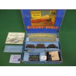 1947 HD 3 Rail EDG7 SR Goods Train Set containing: N2 0-6-2T No. 2594 in Southern olive green, two