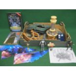 BBC 10th Dr Who Tardis playset including The Doctor and a Cyberman together with two hardback Star