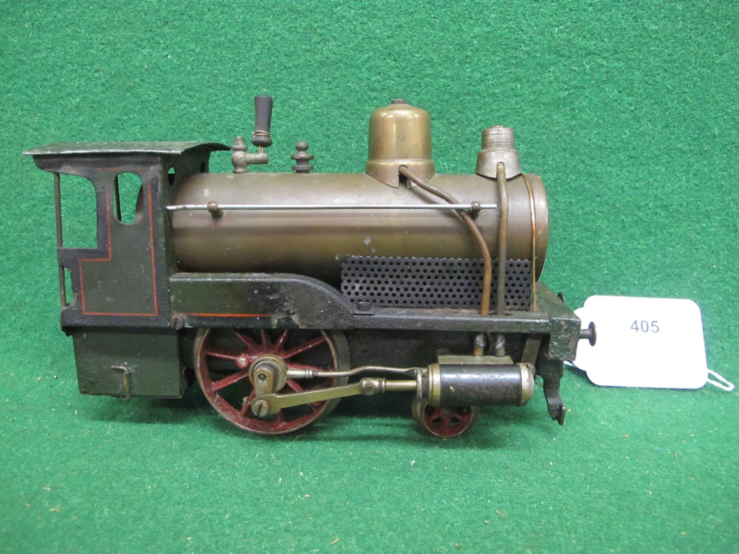 Early Bing Gauge 1 live steam German 2-2-0 locomotive with double acting fixed cylinders - Image 4 of 7